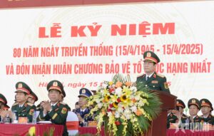 ễ kỷ niệm 80 năm Trường Sĩ quan Lục quân 1 không chỉ là một sự kiện đánh dấu mốc son trong lịch sử phát triển của nhà trường mà còn là dịp để tôn vinh những giá trị văn hóa, tinh thần đoàn kết của quân đội Việt Nam